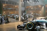Video - Lewis Hamilton reunited with his six F1 championship cars