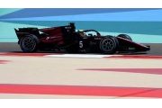 F2, Sakhir, Race: Pourchaire dominant as podium fight goes to final lap